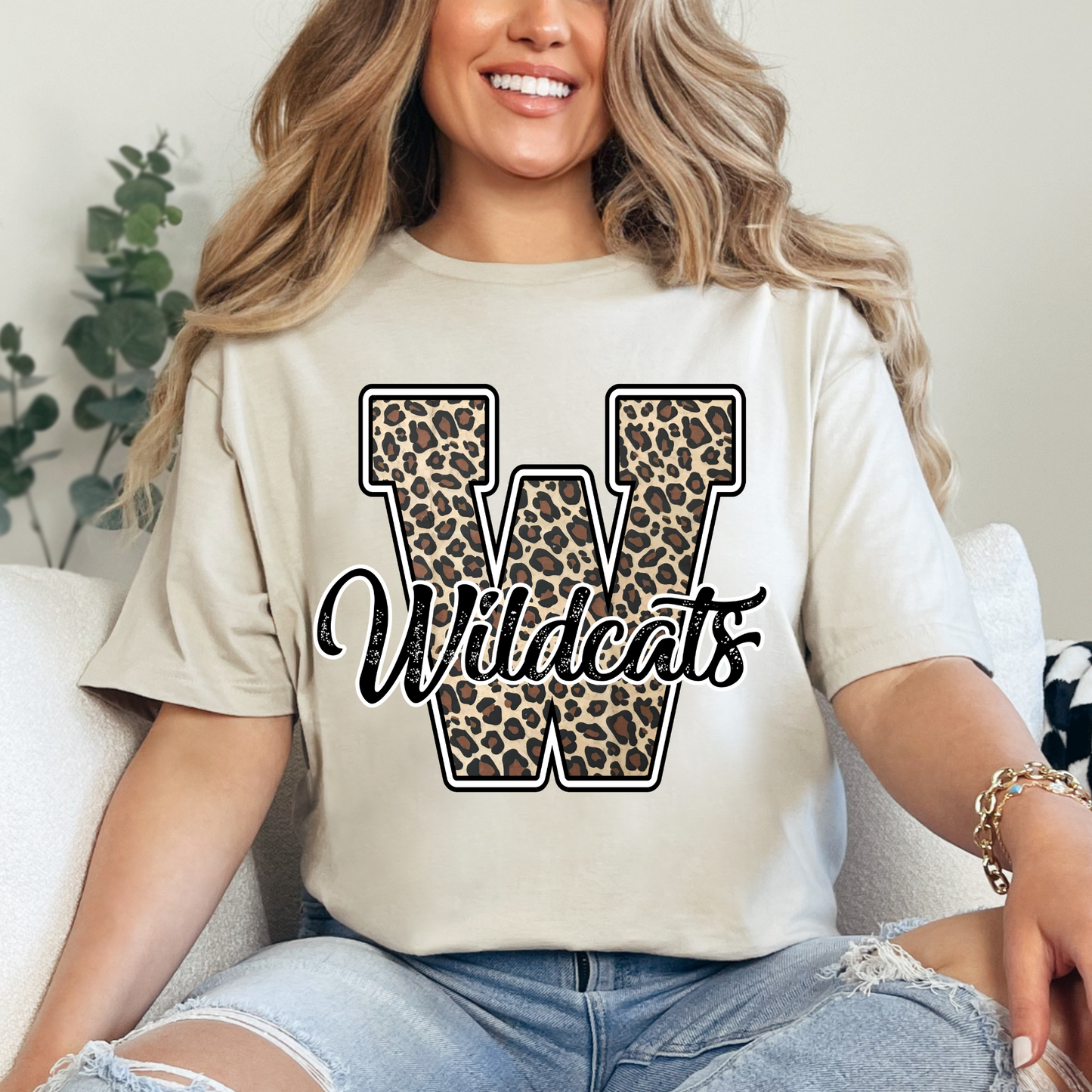 Wildcats Leopard Print Shirt