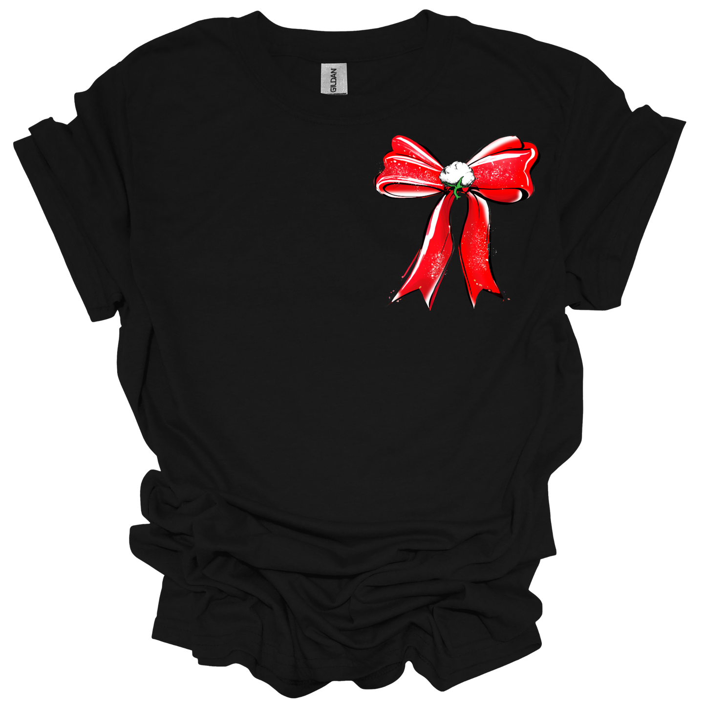 Youth Robstown Bows & Pearls Front and Back Shirt