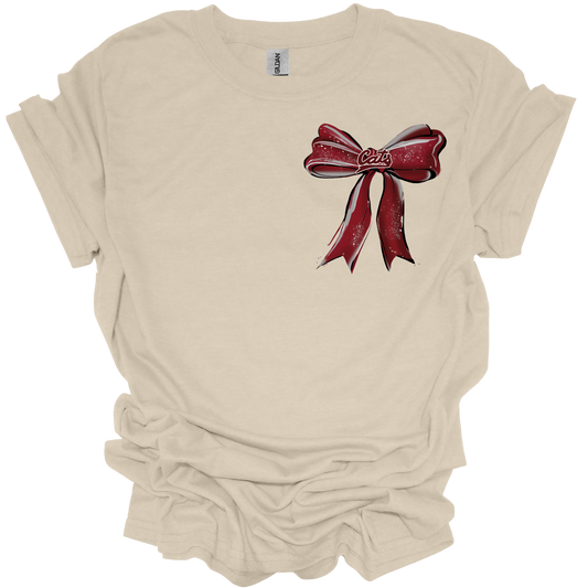 Youth Calallen Bow & Pearls Shirt