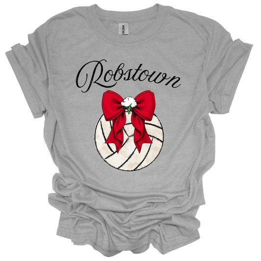 Youth Robstown Volleyball Bow Shirt