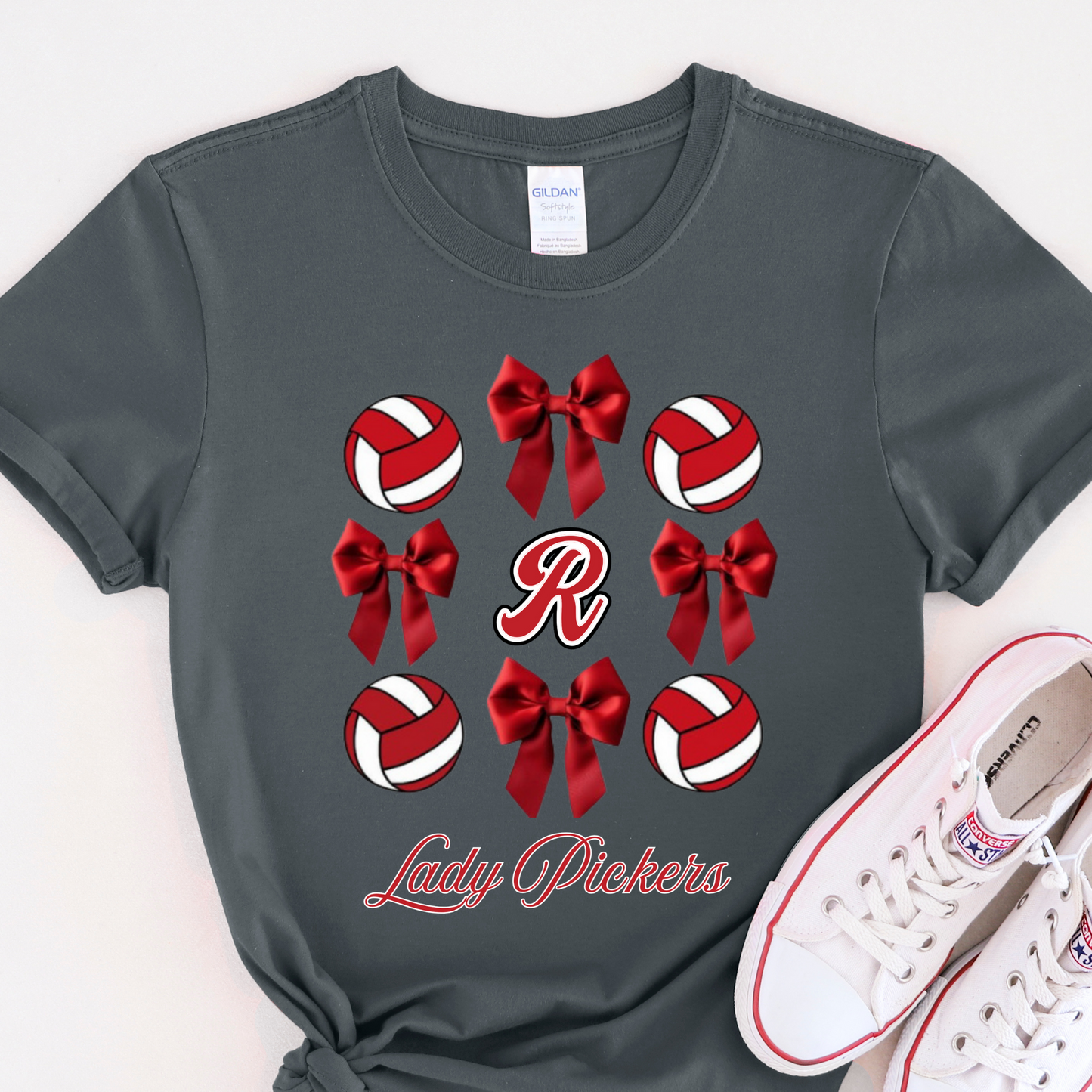 Youth Lady Pickers Volleyball/Bows Shirt