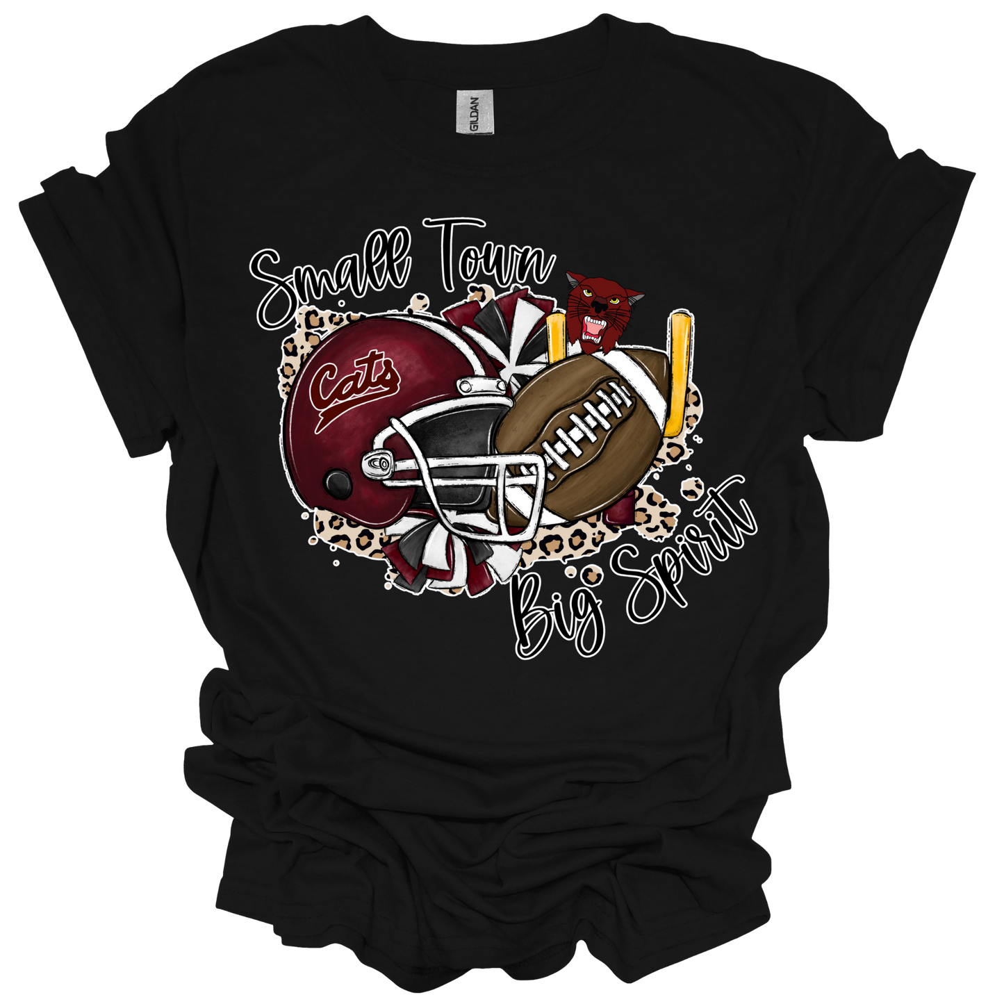 Youth Small Town Big Spirit Shirt